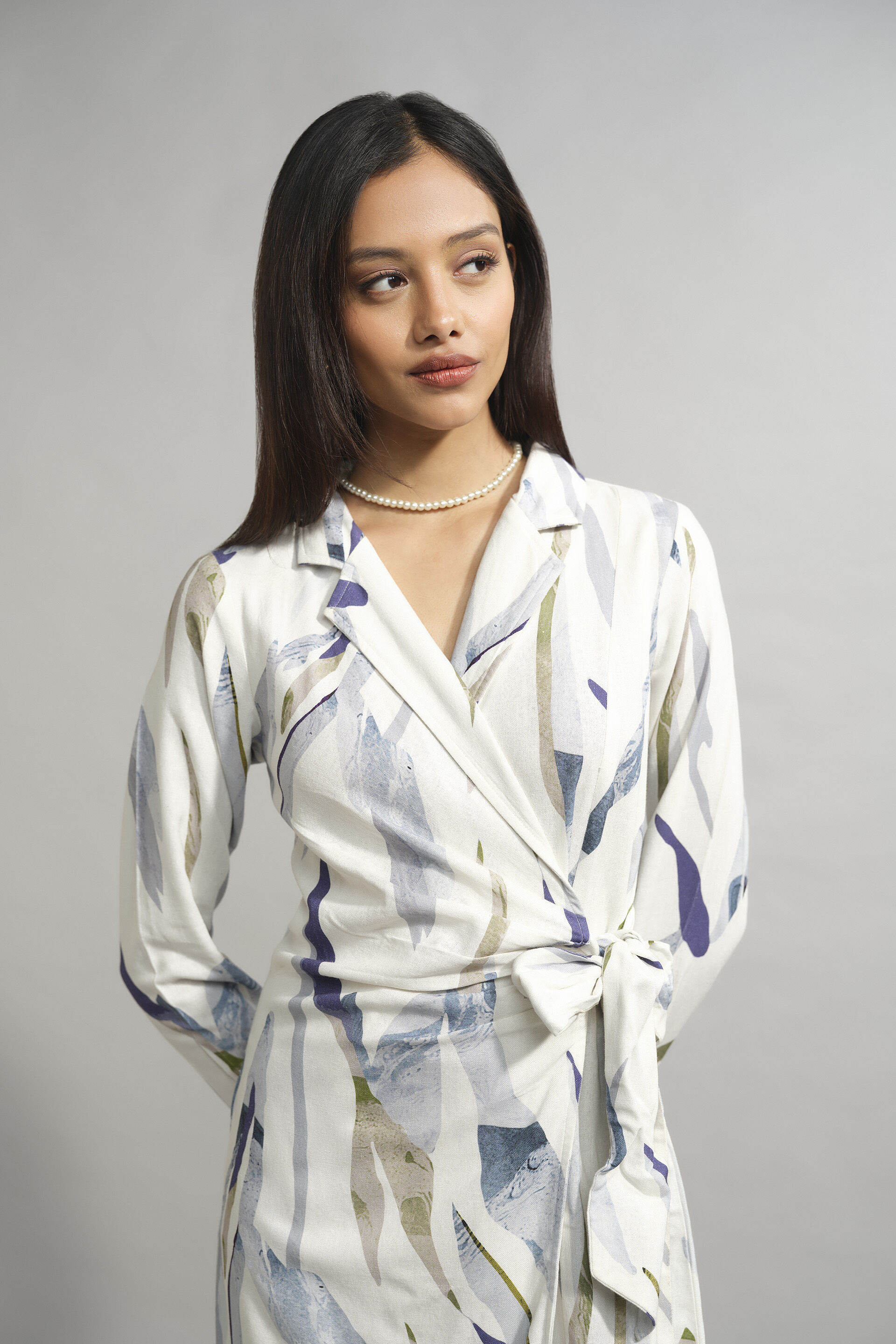 Chic In White Dress, White, image 4